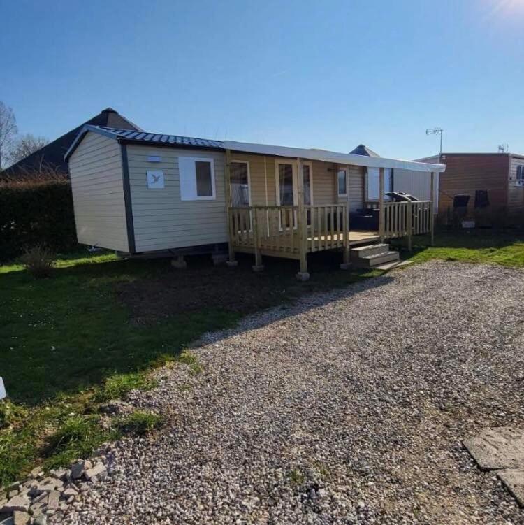 Mobil Home Neuf 6/8 Pers Biville-sur-Mer Exterior photo