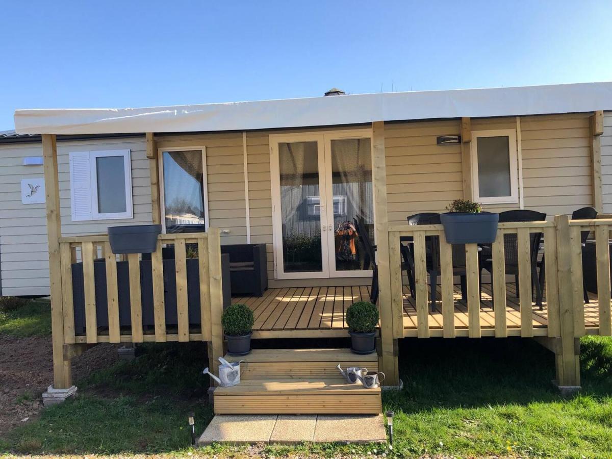 Mobil Home Neuf 6/8 Pers Biville-sur-Mer Exterior photo